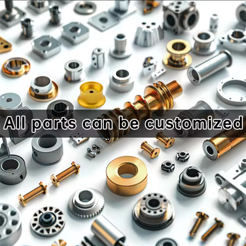 Customized CNC metal processing parts CNC turning, drilling and milling parts CNC machining services