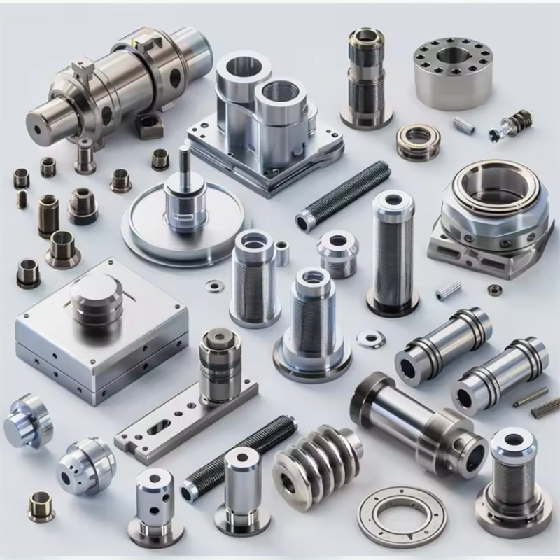 Customized CNC metal processing parts CNC turning, drilling and milling parts CNC machining services